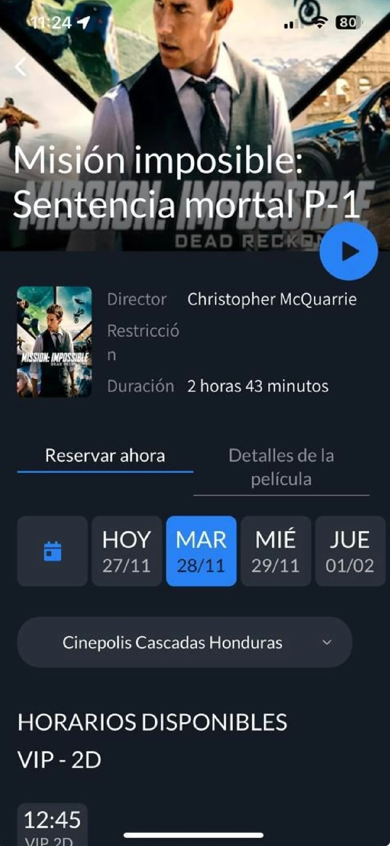 Cinépolis Honduras screenshot