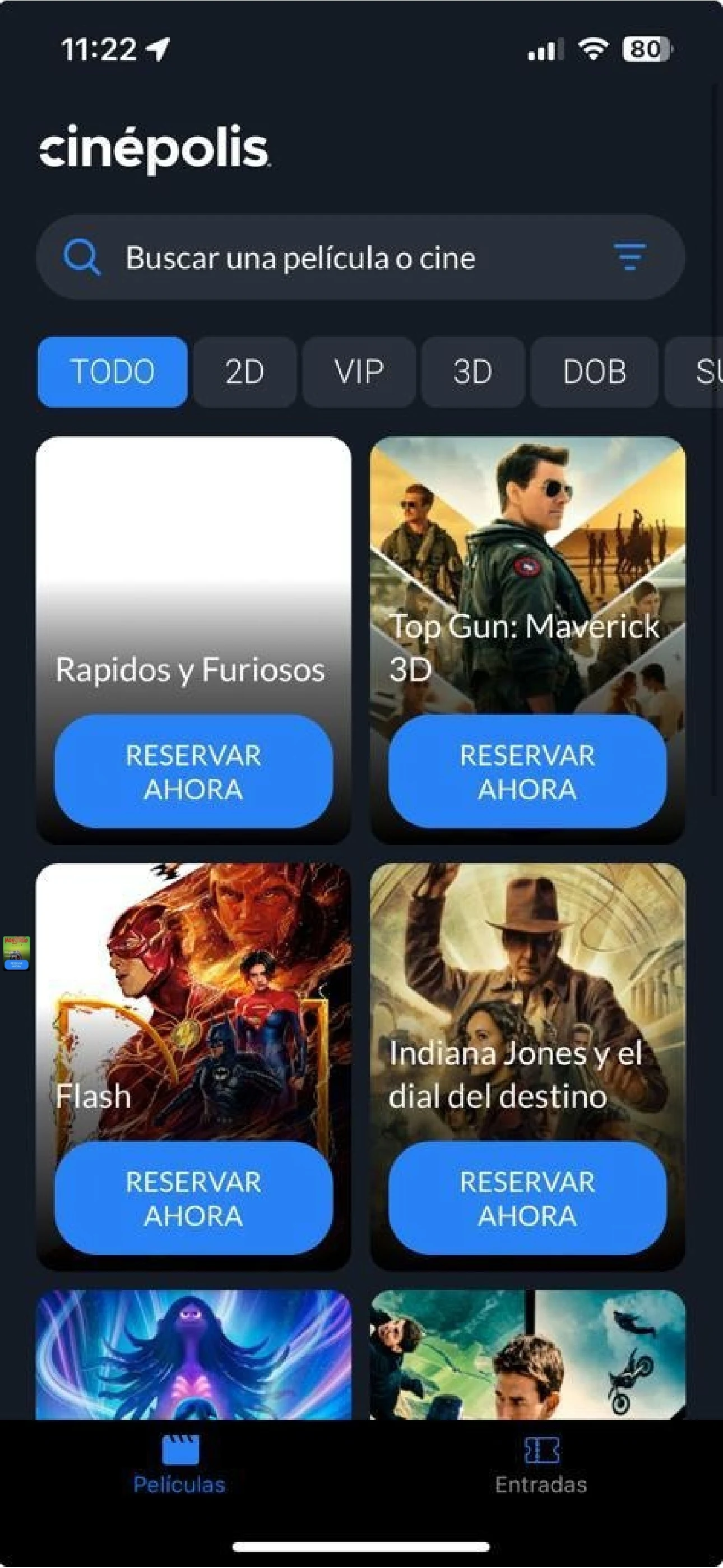 Cinépolis Honduras screenshot